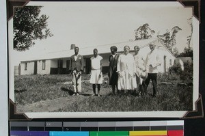 Pastor Strømme and wife together with friends, Inhlazatshe, South Africa