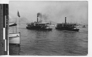 Star Ferry, Hong Kong, China, ca.1920