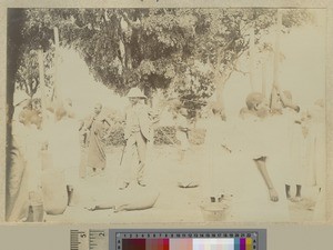 Girls’ sports day, Livingstonia, Malawi, 1900