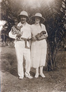 M. and Mrs Pierre Galland, in Cameroon