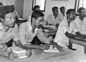 Danish Santal Mission, Bangladesh, 1983. From the Adult Education Program of Lutheran Social Se