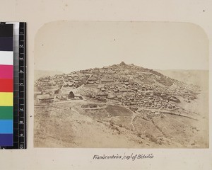 View of town of Fianarantsoa, Madagascar, ca. 1865-1885