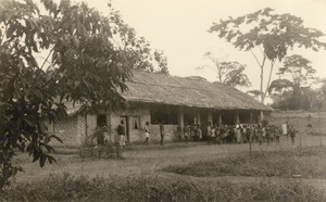 Primary school of Ngomo, in Gabon