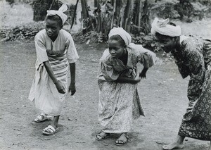 Camp for guides, in Cameroon