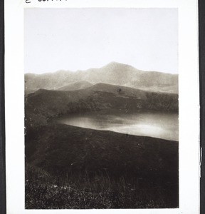 A crater lake in the Manenguba region