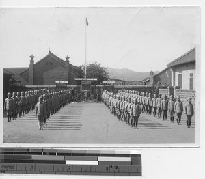 St. Joseph's school for boys at Tonghua, China, 1934