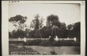 "Bridge over the Limbe, Botanical Garden in Victoria (Cameroon)."