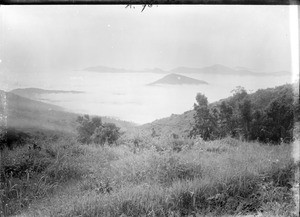 Mountains over clouds, Tanzania, ca.1893-1920