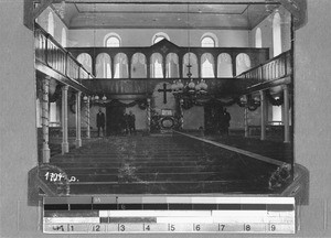 Interior of the church in Genadendal, Genadendal, South Africa