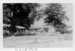 East Pakistan (from 1971 Bangladesh), 1967. The Ujirpur Mission Station being built