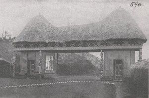 Door of Foumban, in Cameroon