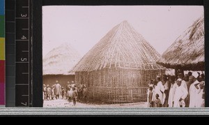 Mende huts, Sierra Leone, ca. 1927-28