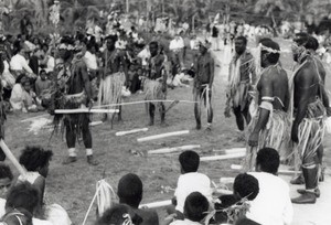 Dancers in Chepenehe, Lifou island