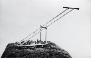 Handicrafts, zafimaniry tool used for weeding, in Madagascar