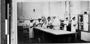 Diet kitchen at St. Paul's Hospital , Manila, Philippines, ca. 1930/1939