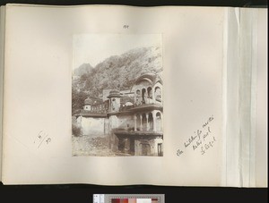 Buildings Over Pool, Lohagal, India, ca.1901