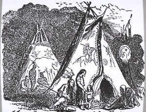 Indian tent