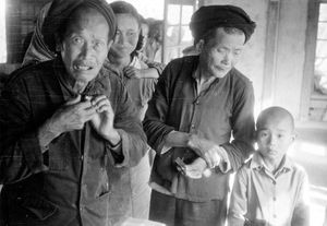 Taiwan, February/March 1959. With DMS Missionary Gerda Bech and the Lutheran Mobile Clinic visi