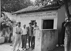 Head Office of the slum project "Urban Communication", Hastings Social Welfare Centre in Calcut