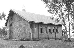 Karagwe Diocese, Tanzania. Nkwenda Bible School, started in 1982. The three year Evangelist Edu