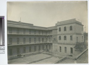 Three story building, Asia, ca.1888-1929