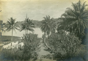 Ogooue river, in Gabon