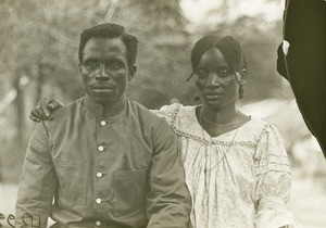 Christian couple, in Gabon