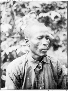 Church builder Ephraim Schuma, Tanzania, ca. 1927-1938