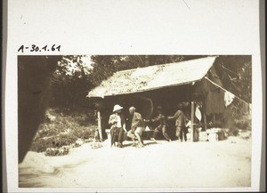 Tea hut on the road from Fungham