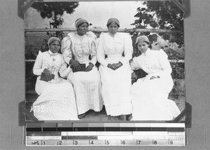 Four women, Elim, South Africa