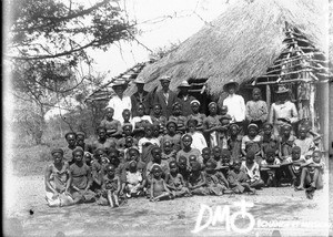 Schoolchildren, Antioka, Mozambique, ca. 1896-1911