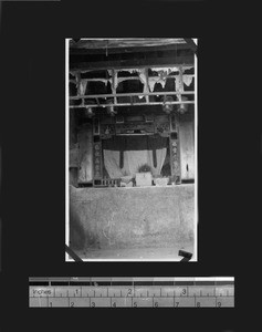 Roadside shrine, Shantou, Guangdong, China, 1922