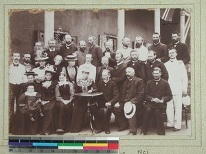 Missionary conference in Antsahamanitra, Antananarivo, Madagascar, 1901