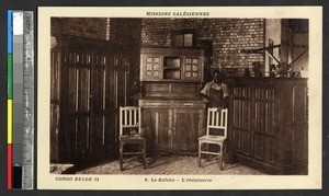 Cabinet maker, Kafubu, Congo, ca.1920-1940