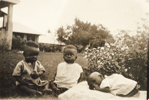 Motherless babes, Nigeria, ca. 1925