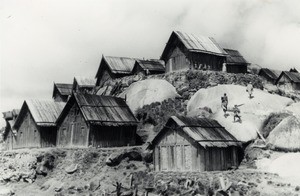 Tanala village in Ambositra's district, Madagascar