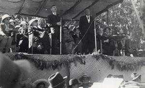 Visit of the reverend Boegner in Madagascar