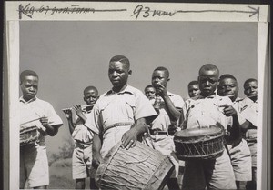 Pupils of the english-medium school in Mbengwi