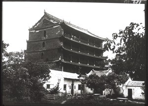 Canton: 5-storey pagoda, temple and look-out tower