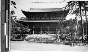 The Chionin Temple, Kyoto, Japan, ca. 1920-1940