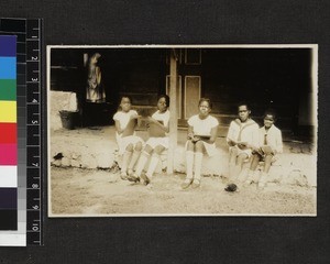 Group portrait of school children, Jamaica, ca. 1930