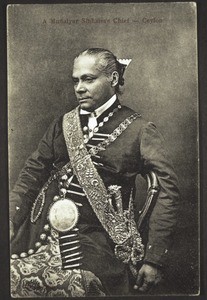 A Mudalyar Sinhalese Chief - Ceylon