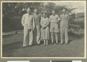 Irvine family, Chogoria, Kenya, December 1941