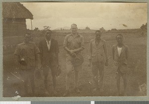 First staff at mission, Chogoria, Kenya, 1922