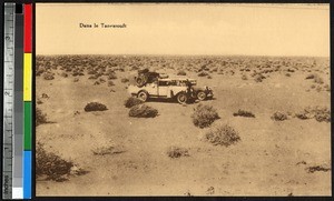 Stopping in Tanezrouft, Africa, ca.1920-1940