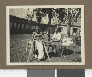 Amputees at Chogoria Hospital, Kenya, 1928