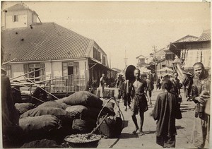 Customs office and road in Canton