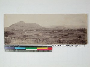 Panoramic view in four pages, Antsirabe, Madagascar, 1922-12