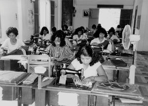 Sewing school for young girls, Phnom Penh