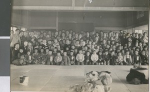 O. D. Bixler and the Zion Academy Kindergarten, Ibaraki, Japan, 1948